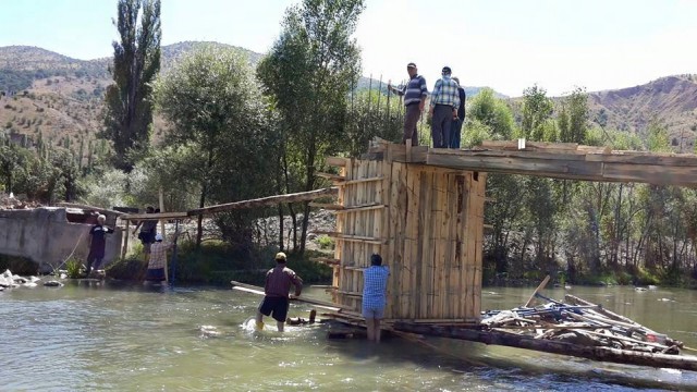 Çörekçiler Köyü Kağnı Çeçidi Köprü Yapımı 2015