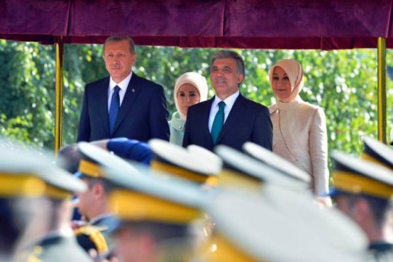 Cumhurbaşkanlığı Töreni, Abdullah Gül, Tayyip Erdoğan 2014
