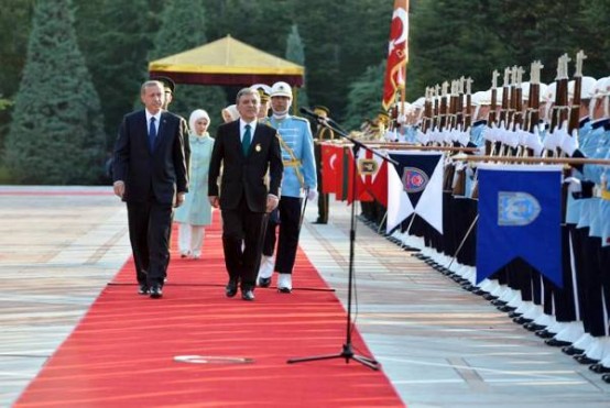 Cumhurbaşkanlığı Töreni, Abdullah Gül, Tayyip Erdoğan 2014