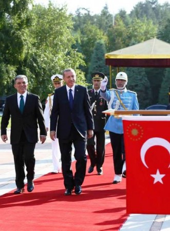 Cumhurbaşkanlığı Töreni, Abdullah Gül, Tayyip Erdoğan 2014