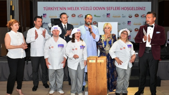 Down Sendromlu Aşçılar Sertifikalarını Aldılar