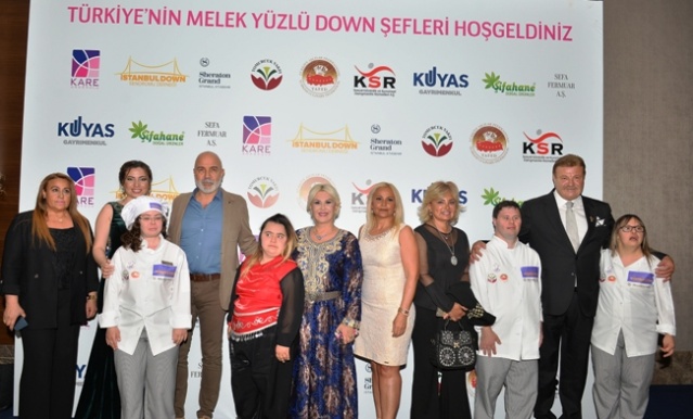 Down Sendromlu Aşçılar Sertifikalarını Aldılar