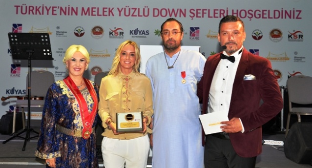 Down Sendromlu Aşçılar Sertifikalarını Aldılar