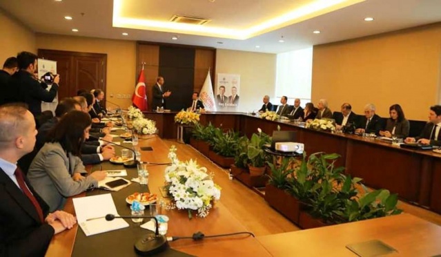 EKREM İMAMOĞLU, ATAŞEHİR BELEDİYESİ’Nİ YİYARET ETTİ