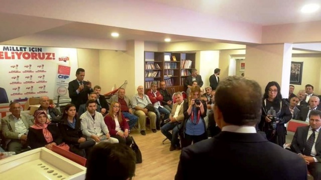 Erol Tepebaşı CHP Ataşehir Belediye Meclis üyeliği aday adaylığı başvurusu yaptı 2018