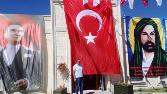 Erzincan'ın Çilesiz köyünde Cemevi açıldı