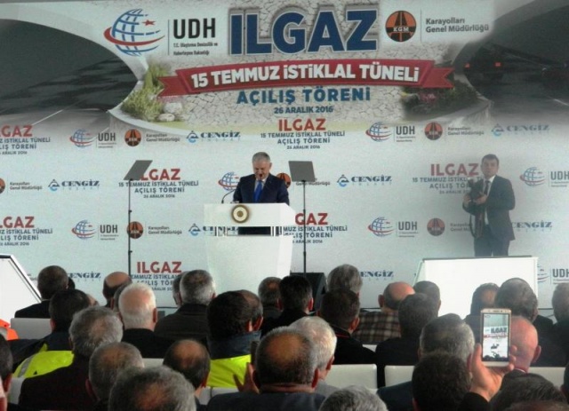 Ilgaz 15 Temmuz İstiklal Tüneli Açılış Fotoları 2016