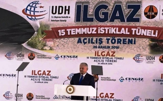 Ilgaz 15 Temmuz İstiklal Tüneli Açılış Fotoları 2016
