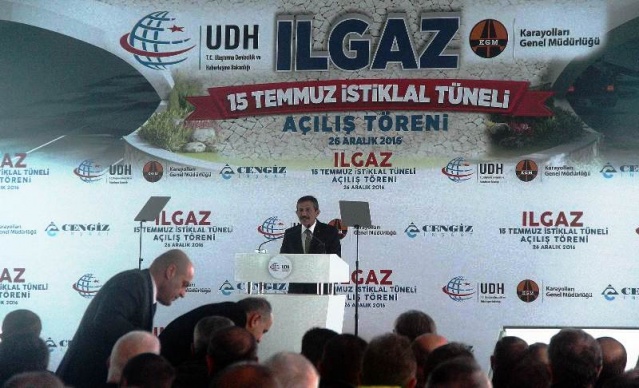 Ilgaz 15 Temmuz İstiklal Tüneli Açılış Fotoları 2016