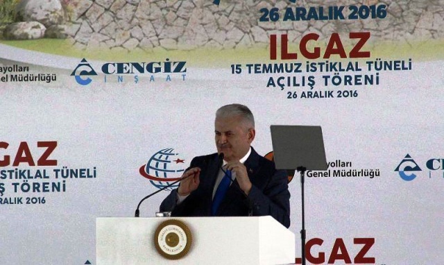 Ilgaz 15 Temmuz İstiklal Tüneli Açılış Fotoları 2016