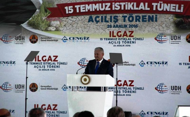 Ilgaz 15 Temmuz İstiklal Tüneli Açılış Fotoları 2016