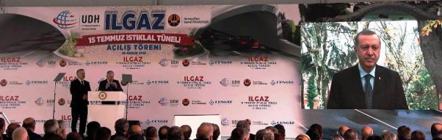 Ilgaz 15 Temmuz İstiklal Tüneli Açılış Fotoları 2016