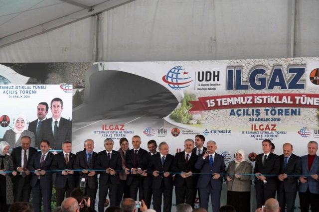 Ilgaz 15 Temmuz İstiklal Tüneli Açılış Fotoları 2016
