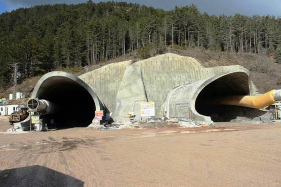 Ilgaz Kastamonu Tüneli % 50'si Bitti