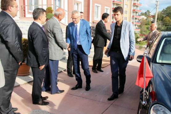 Çankırı Valisi, Ilgaz Kaymakamı Yusuf Gani Ziyereti