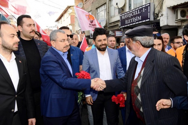 Ak Parti Ataşehir Belediye Başkan Adayı İsmail Erdem. Yenisahra Barbaros Sevgi Yürüyüşü 2019
