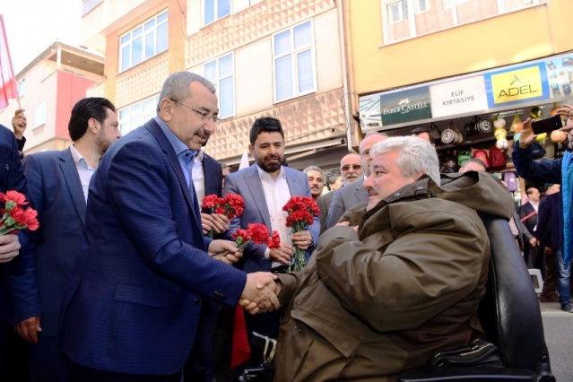 Ak Parti Ataşehir Belediye Başkan Adayı İsmail Erdem. Yenisahra Barbaros Sevgi Yürüyüşü 2019