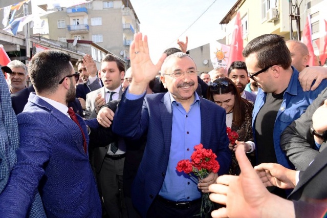 Ak Parti Ataşehir Belediye Başkan Adayı İsmail Erdem. Yenisahra Barbaros Sevgi Yürüyüşü 2019