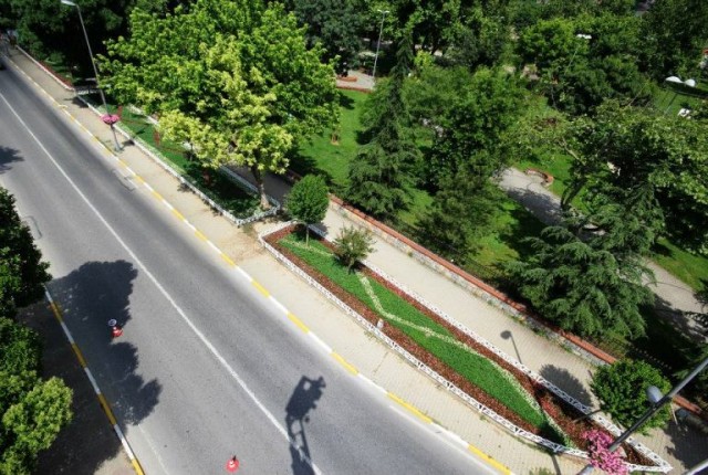 İstanbul Otoban yol ağaçlndırma Çalışmaları 2015