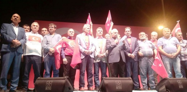 İstanbul Bogaziçi Köprüsü, Darbe girişimi Protesto Yürüyüşü 2016