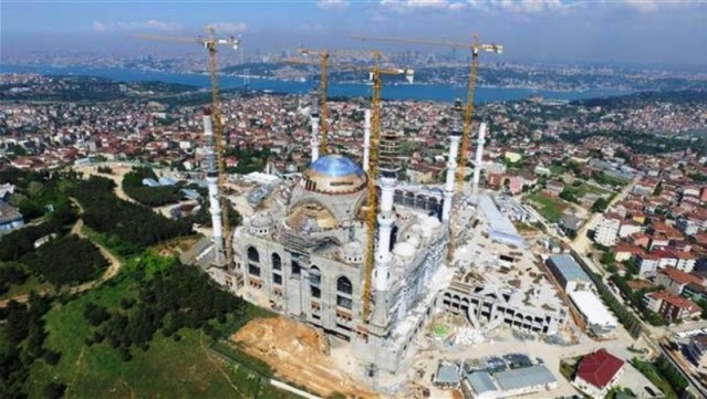 İstanbul Çamlıca Cami Fotoları