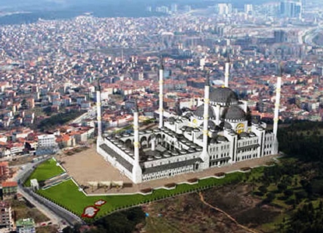 İstanbul Çamlıca Cami Fotoları
