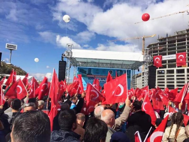 İstanbul Finans Merkezi Ataşehir Açılış fotoları 2016