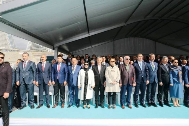 İstanbul Finans Merkezi Ataşehir Açılış fotoları 2016