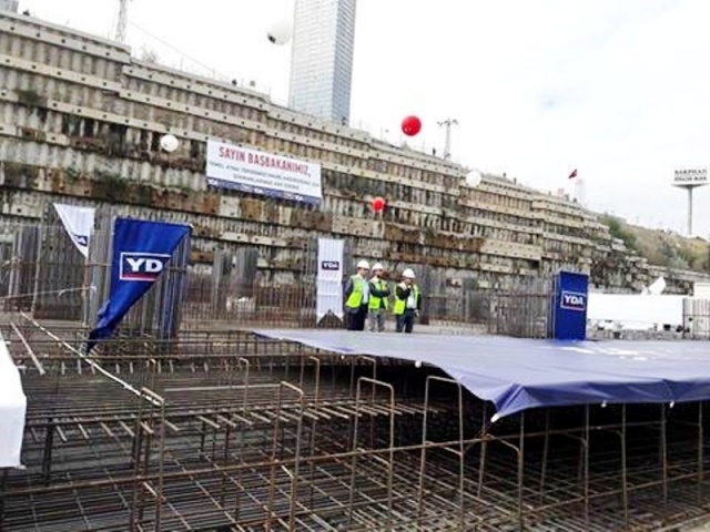 İstanbul Finans Merkezi Ataşehir Açılış fotoları 2016