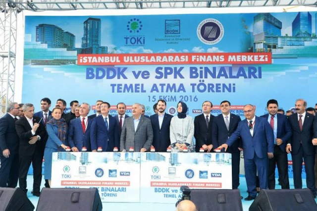 İstanbul Finans Merkezi Ataşehir Açılış fotoları 2016