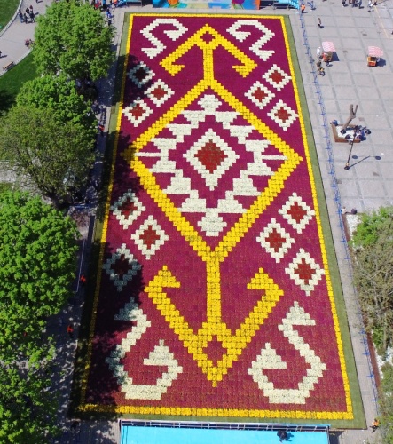 İstanbul Lale Festivali, Canlı Lale Halı Resimleri 2017