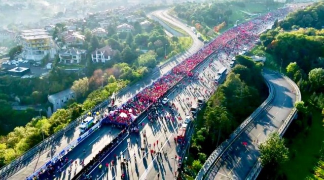İSTANBUL, BAŞKAN EKREM İMAMOĞLU İLE BİRLİKTE KOŞTU