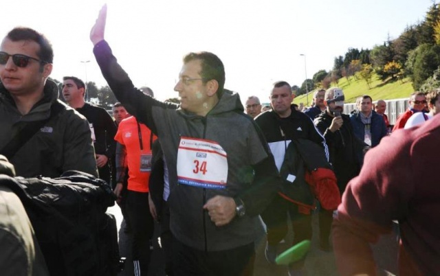 İSTANBUL, BAŞKAN EKREM İMAMOĞLU İLE BİRLİKTE KOŞTU