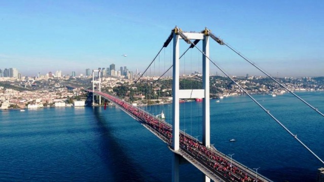 İSTANBUL, BAŞKAN EKREM İMAMOĞLU İLE BİRLİKTE KOŞTU