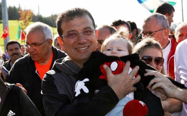 İSTANBUL, BAŞKAN EKREM İMAMOĞLU İLE BİRLİKTE KOŞTU