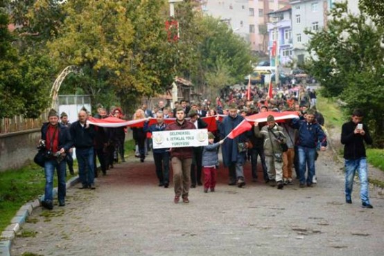 İstiklal Yolu Yürüyüşü, Ilgaz Çankırı  2014