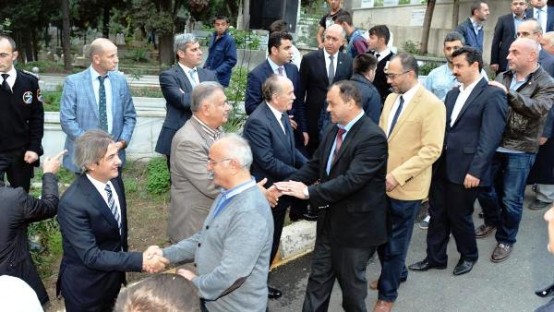Kadir Topbaş, Saadet Eres Cenaze Fotoları