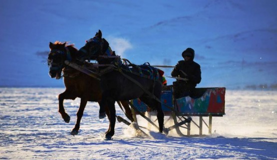 Kış Manzaraları, Kars Çıldır Gölü