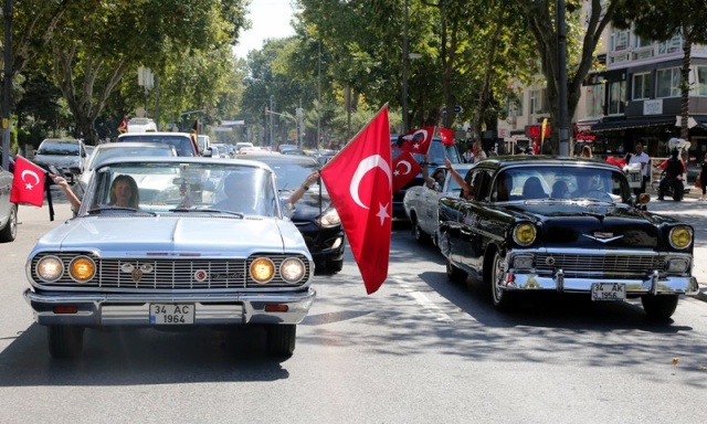 Klasik Otomobiller, Milli Beraberlik Konvoyu 2016