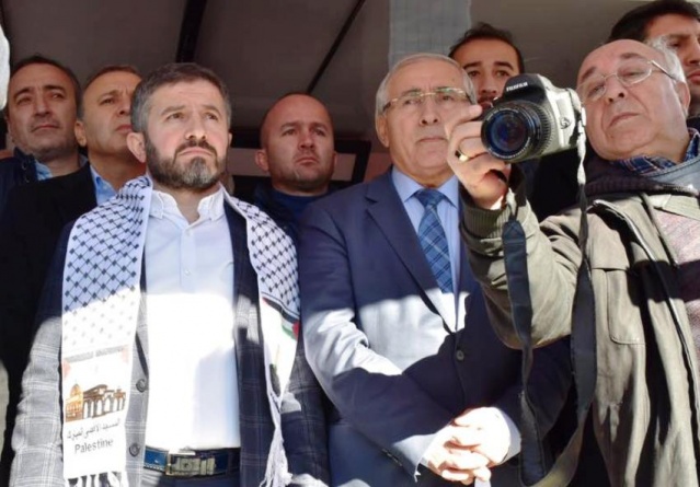 İsrail Amerika, Kudüs İşgali Ataşehir'de Protesto Edildi 2017