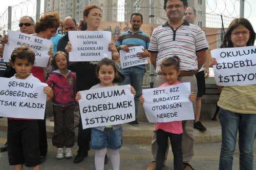 MAHALLE KURULDU AMA OTOBÜS YOK TOKİ KONUTLARI MALTREPE