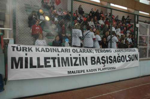 MALTEPE KADIN PLATFORMU MAÇDA