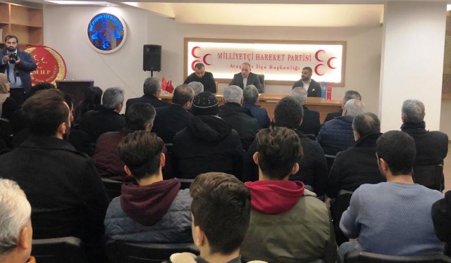MHP Ataşehir ilçe Başkanlığı İstişare Toplantısı 2018