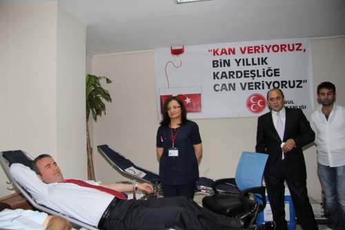 MHP KAN VERİYOR, KARDEŞLİĞE CAN VERİYOR