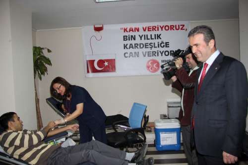 MHP KAN VERİYOR, KARDEŞLİĞE CAN VERİYOR