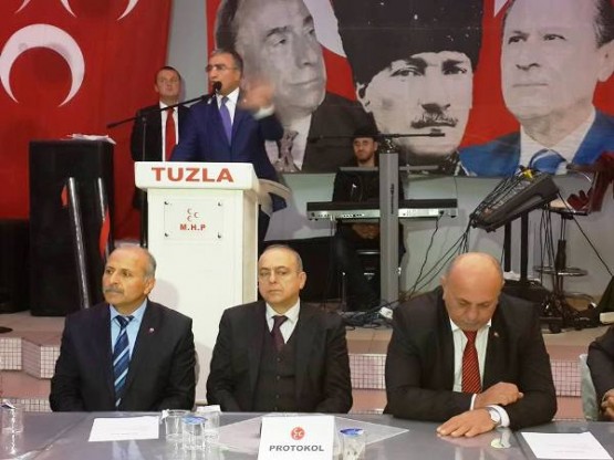 MHP Tuzla. Bayrağa Saygı Yürüyüşü