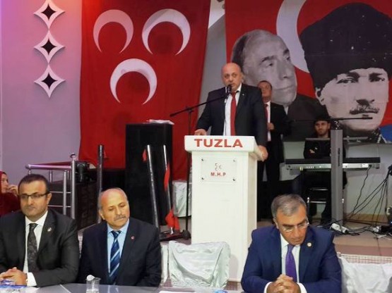 MHP Tuzla. Bayrağa Saygı Yürüyüşü