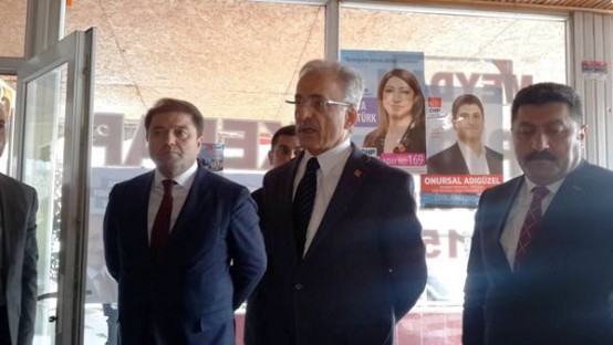 Murat Karayalçın, Kurşunlanan Mahalle Temsilciliğini ziyaret etti