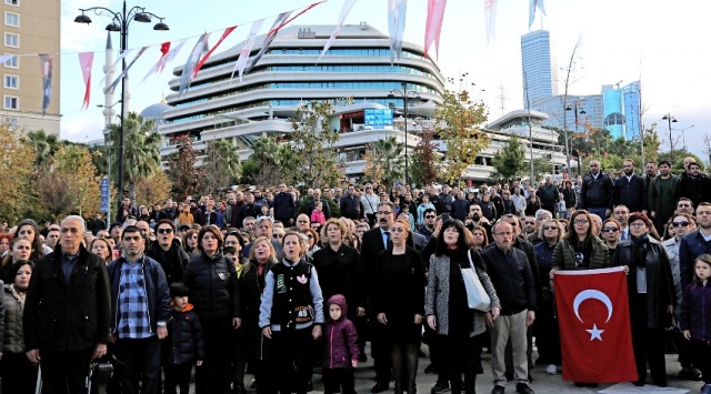 ULU ÖNDER ATATÜRK ÖZLEMLE VE SAYGIYLA ATAŞEHİR’DE ANILDI