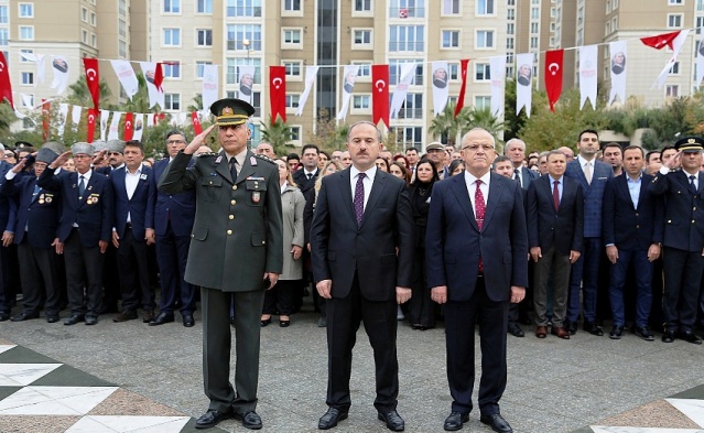 ULU ÖNDER MUSTAFA KEMAL ATATÜRK, ATAŞEHİR’DE ANILDI 2017